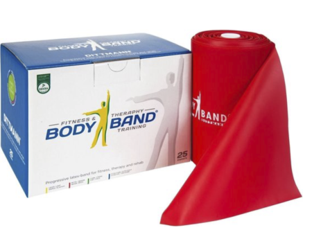 Body Band Weerstandsband Rol 25 meter - Medium
